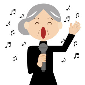 歌と嚥下障害の予防
