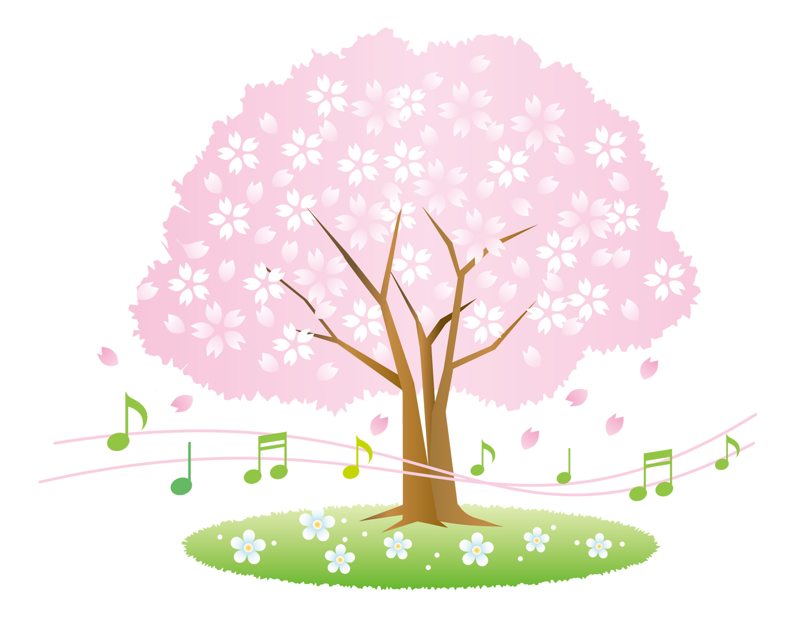桜　音楽療法